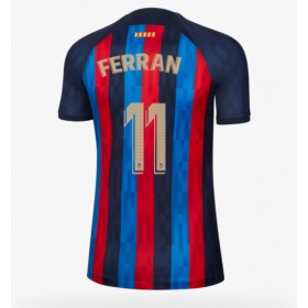 Damen Fußballbekleidung Barcelona Ferran Torres #11 Heimtrikot 2022-23 Kurzarm